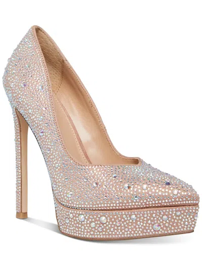 Madden Girl Lidia-r Womens Embellished Man Made Pumps In Pink
