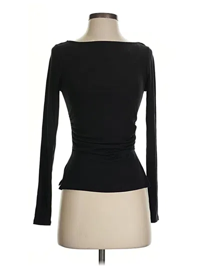 Pre-owned Madden Girl Long Sleeve T-shirt In Black