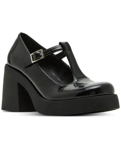Madden Girl Lottie T-strap Platform Mary-jane Pumps