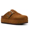 Madden Girl Luna Platform Slip-on Clogs In Brown