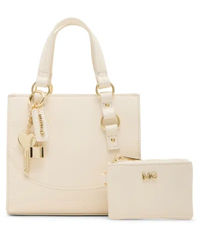 Madden Girl Maren Small Tote Bag In Linen