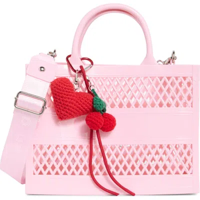 Madden Girl Kit Mini Jelly Tote In Pink