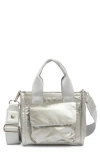 Madden Girl Mini Tote Bag In Silver