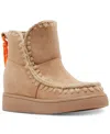 Madden Girl Mitten Cozy Moc-toe Booties In Sand