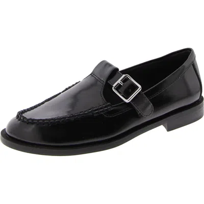 Madden Girl Moccha Womens Faux Leather Cushioned Footbed Loafers In Multi