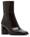 Madden Girl Monicaa Snip-toe Block-heel Booties In Brown