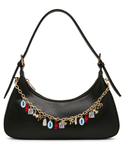 Madden Girl Nicole Medium Shoulder Handbag In Black