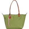 Madden Girl Nylon Tote In Green
