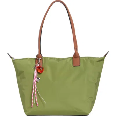 Madden Girl Nylon Tote In Green