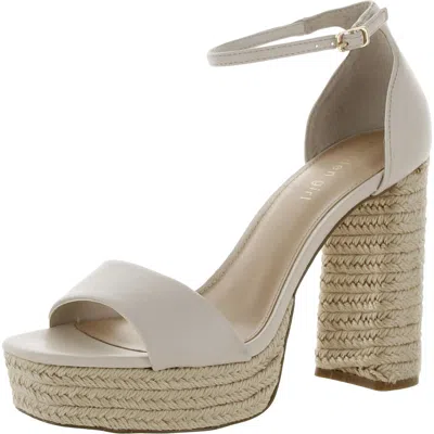 Madden Girl Omega-j Womens Buckle Dressy Espadrilles In Multi