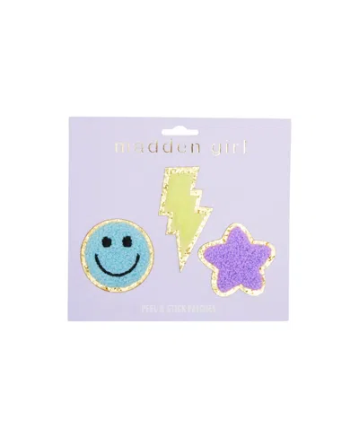 Madden Girl Peel & Stick Multi Icon Patch In Blue