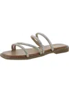 Madden Girl Candys Womens Strappy Studded Slide Sandals In Multi