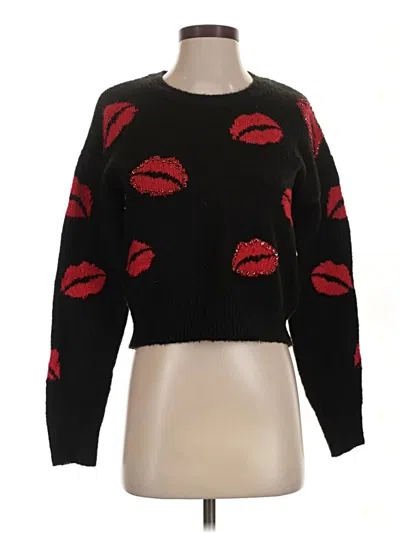 Pre-owned Madden Girl Pullover Sweater In Black