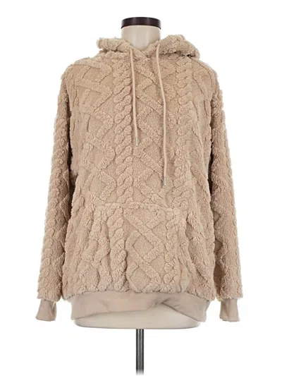 Pre-owned Madden Girl Pullover Sweater In Tan