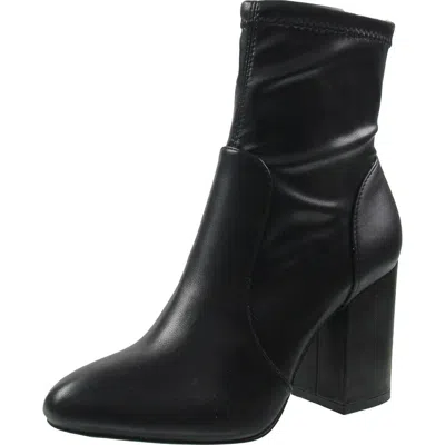 Madden Girl Rangerr Womens Padded Insole Man Made Mid-calf Boots In Black