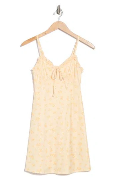Madden Girl Ruffle Fit & Flare Babydoll Dress In Multi