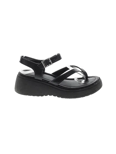 Pre-owned Madden Girl Kids' Sandals In Black