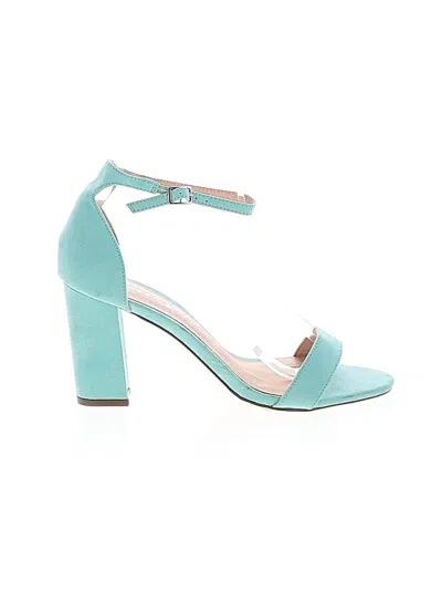 Pre-owned Madden Girl Sandals In Blue