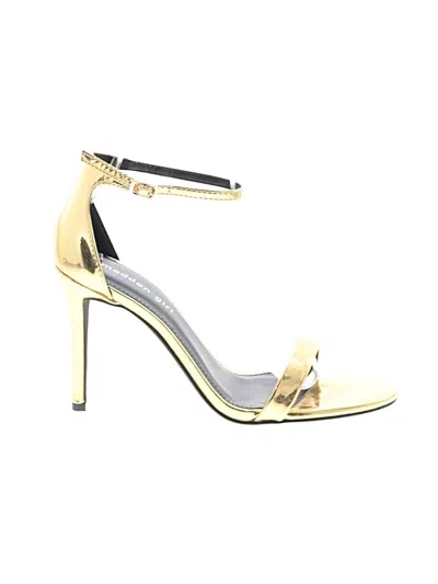 Pre-owned Madden Girl Sandals In Gold