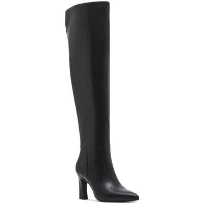 Madden Girl Sizzlee Womens Solid Faux Leather Over-the-knee Boots In Multi