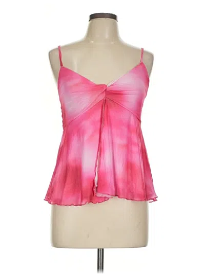 Pre-owned Madden Girl Sleeveless Blouse In Pink