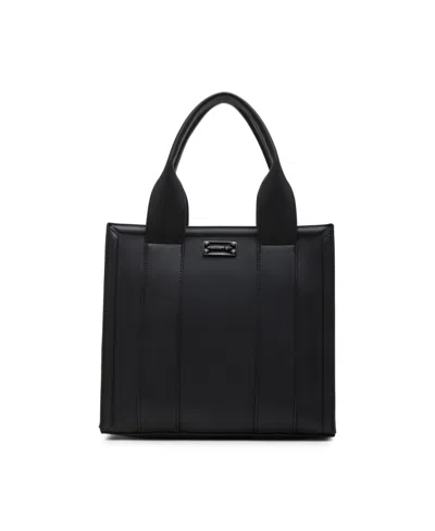 Madden Girl Small Tote Bag In Black