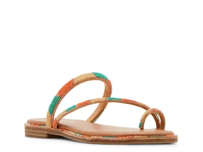 Madden Girl Spotlight Toe Loop Sandal In Multi