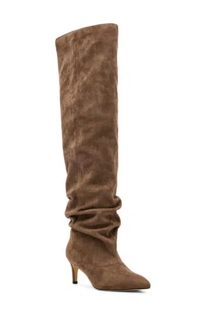 Madden Girl Stassi Over The Knee Boot In Brown