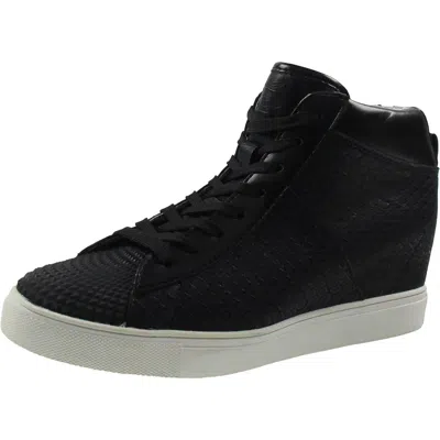 Madden Girl Supastud Womens Covered Wedge Leather Casual And Fashion Sneakers In Multi