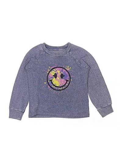 Pre-owned Madden Girl Kids' Sweatshirt In Purple