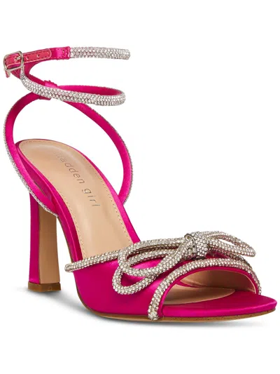 Madden Girl True Womens Dressy Lifestyle Kitten Heels In Multi