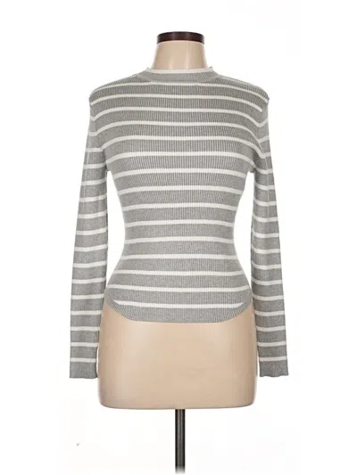 Pre-owned Madden Girl Turtleneck Sweater In Gray