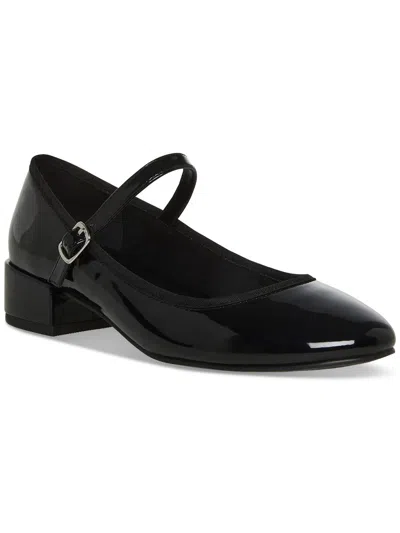 Madden Girl Tutuu Block-heel Mary Jane Flats In Black