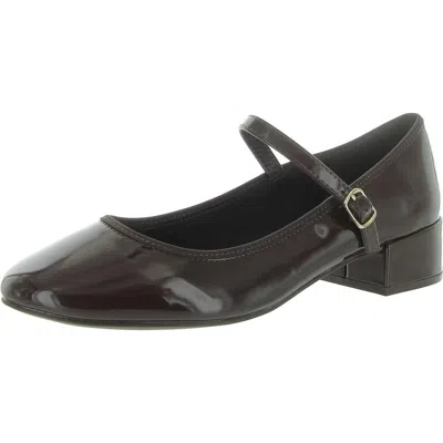 Madden Girl Tutu Womens Patent Leather Dressy Mary Janes In Brown