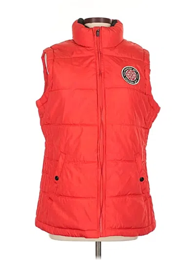 Pre-owned Madden Girl Vest In Red