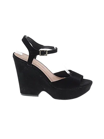 Pre-owned Madden Girl Wedges In Black