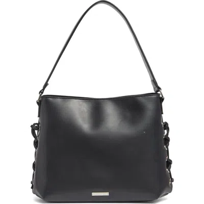 Madden Girl Whipstitch Shoulder Bag In Black