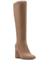 Madden Girl Wisee Block-heel Knee-high Dress Boots In Light Taupe