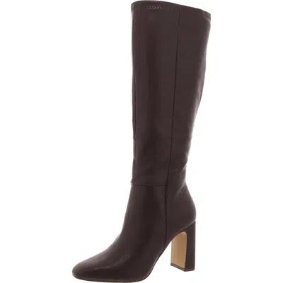 Madden Girl Wisee Womens Zipper Tall Knee-high Boots In Brown