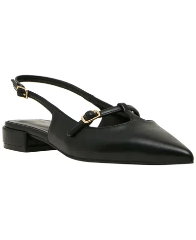 Madden Girl Women's Alice Pointed Toe Flats In Black