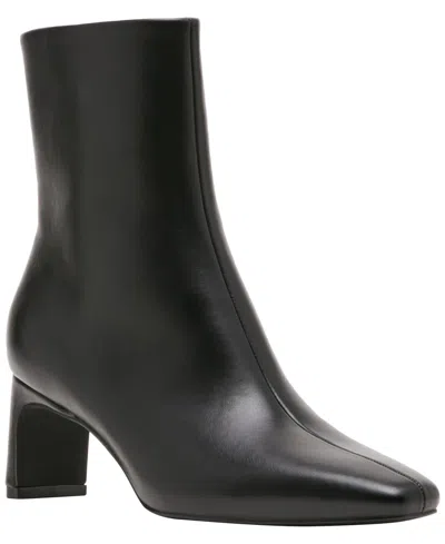 Madden Girl Women's Art Blade Heel Dress Booties In Black