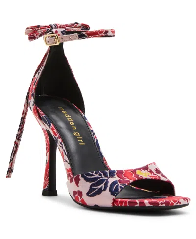 Madden Girl Women's Bambie Bow High-heel Dress Sandals In Multi
