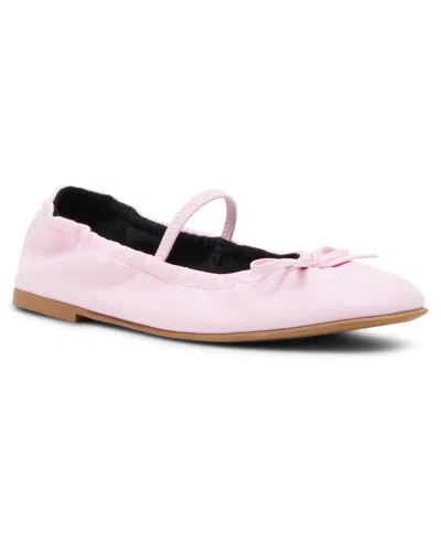 Madden Girl Women's Becca Mary Jane Slip-on Ballet Flats In Pink