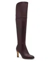 Madden Girl Women's Decode Wide-calf Over-the-knee Dress Boots In Burgundy