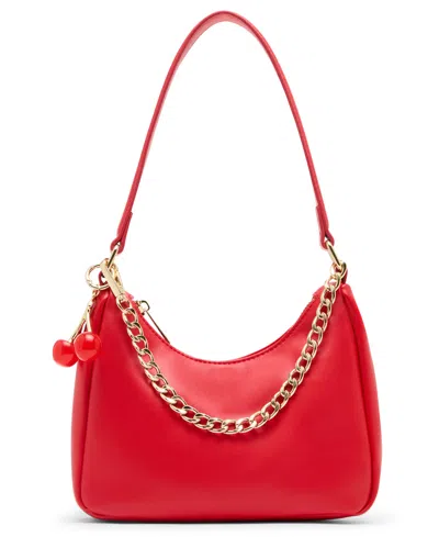 Madden Girl Women's Zip Top Shoulder Bag In Red