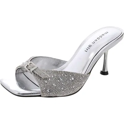 Madden Girl Womens Glitter Man Made Mules In Multi