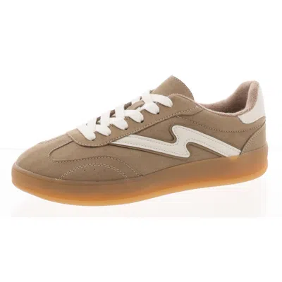 Madden Girl Womens Running Gym Casual And Fashion Sneakers In Dark Taupe Multi