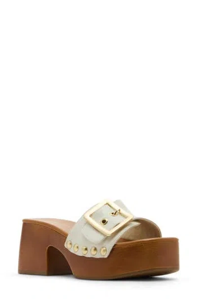 Madden Girl Woodland Slide Sandal In Multi