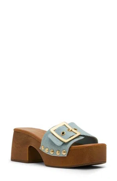 Madden Girl Woodland Slide Sandal In Multi
