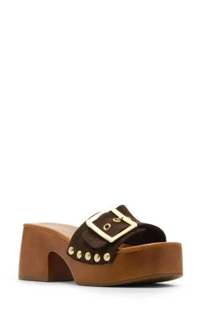 Madden Girl Woodland Platform Sandal In Brown